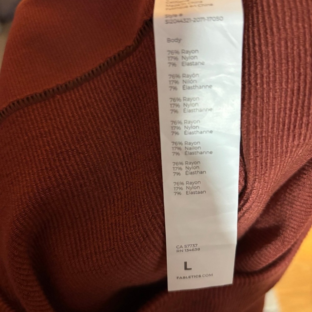 Fabletics Ribbed Bodycon Skirt - Picture 3 of 3